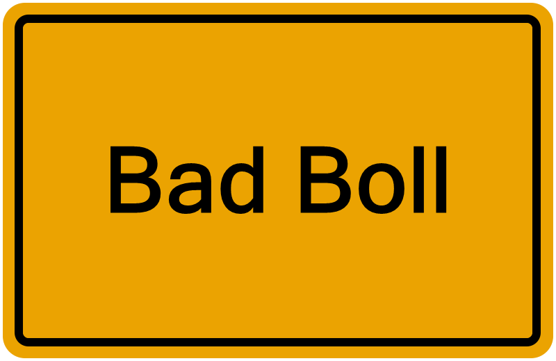 Handelsregisterauszug Bad Boll
